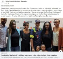 Alabama Driver Receives Red Cross Certificate of Merit