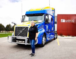 Wisconsin truck driver active in community service gifted new rig