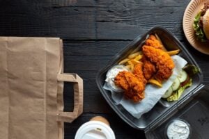 Braving the Weather to Feed Stranded Truckers