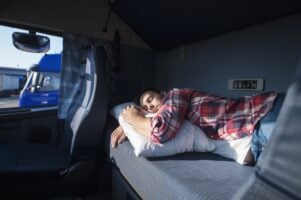 The sleepy truck driver’s guide to getting a good night’s rest