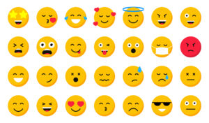 How do you feel before and after your drive? …In emojis!
