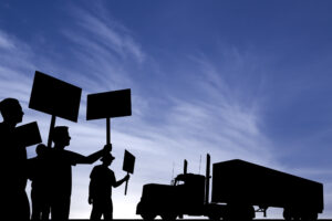 Ports introduce back-up plans with 25,000 truckers on strike in South Korea