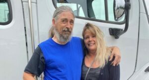 Trucker couple embraces healthy living on the road