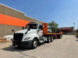 Driver Austin Dunaway enjoys his home-daily dedicated position with Cardinal Logistics
