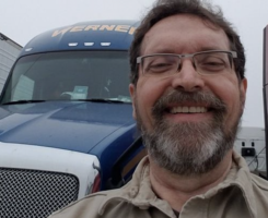 Truck driver awarded for 34 years and millions of miles of safe driving