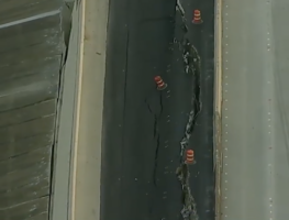Houston highway closed until further notice due to pavement problems