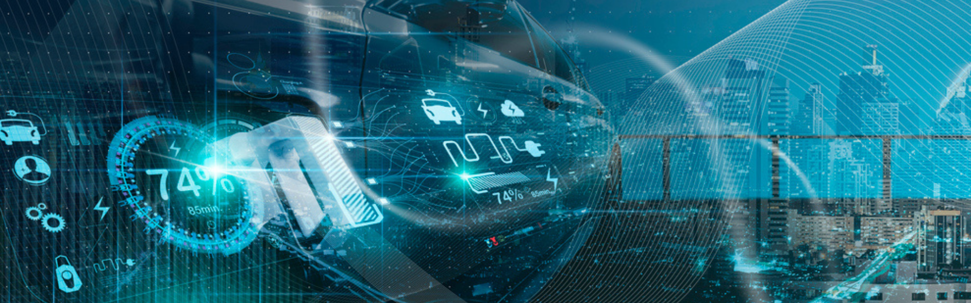 High tech vehicle interior