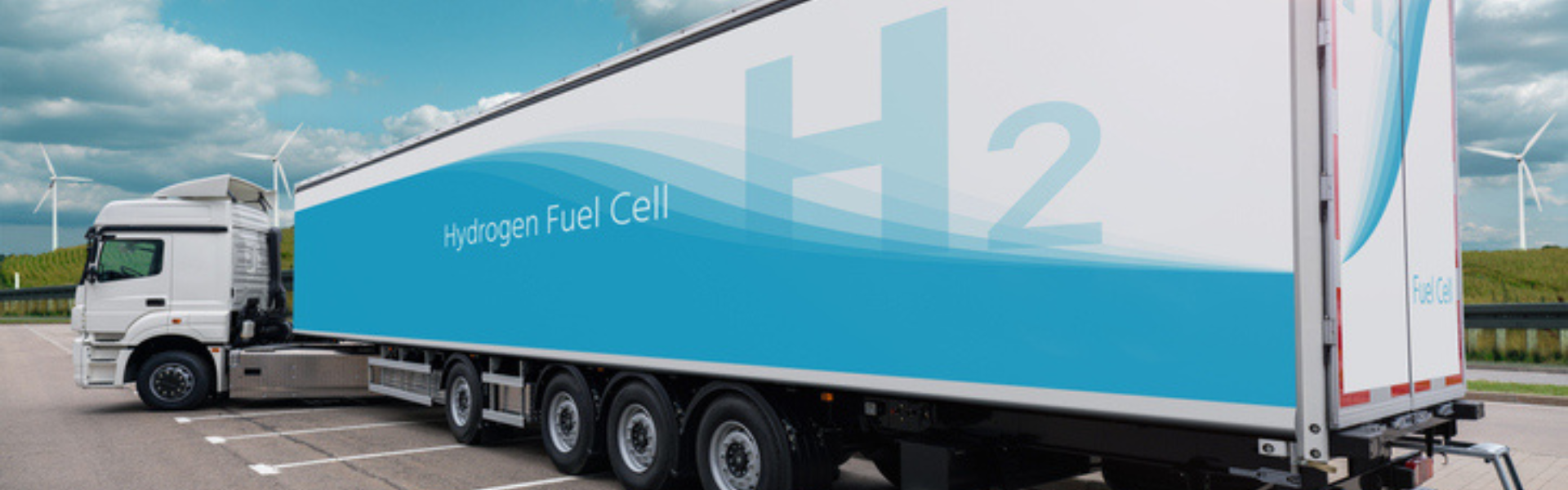 Hydrogen fuel cell semi truck