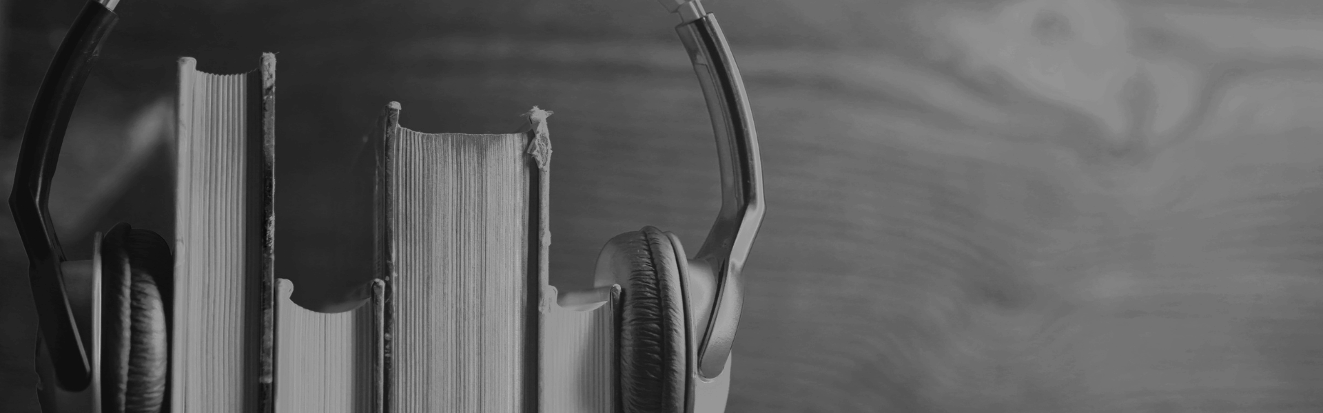 books with headphones