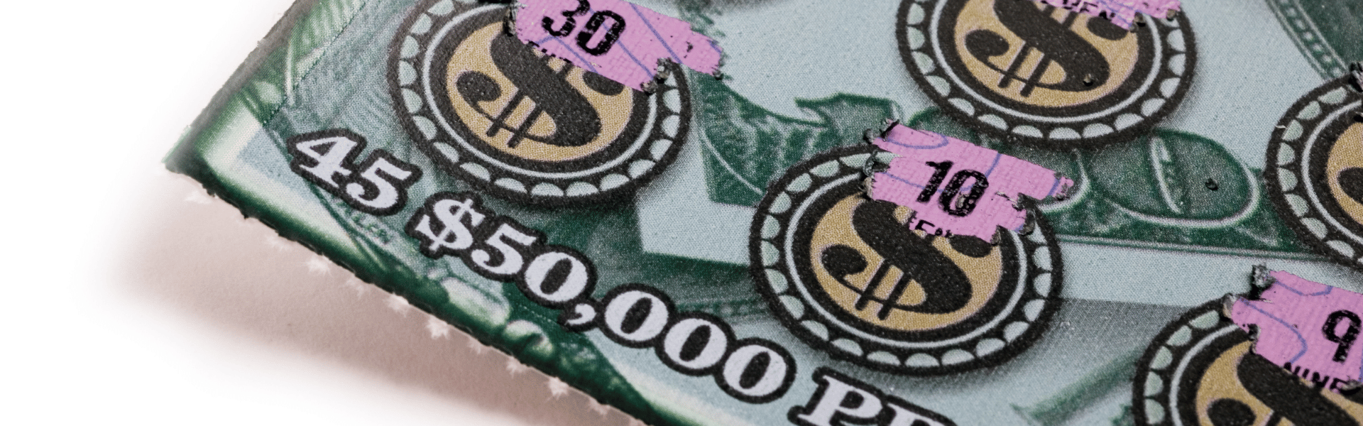 scratch off lottery ticket