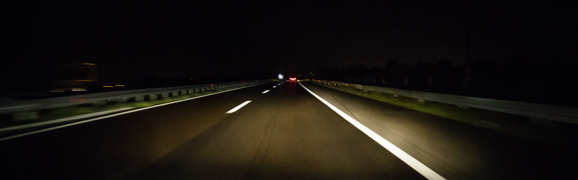 highway at night