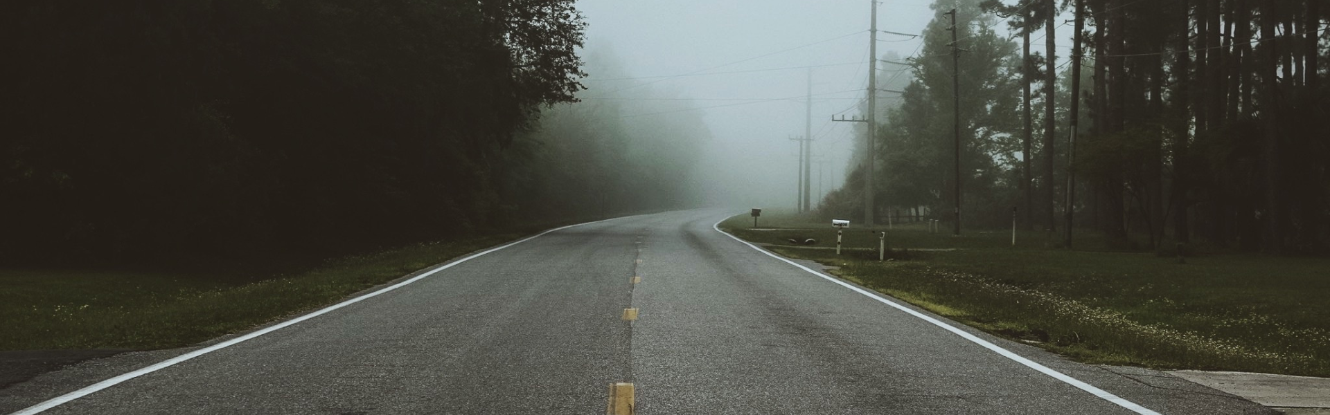 foggy highway