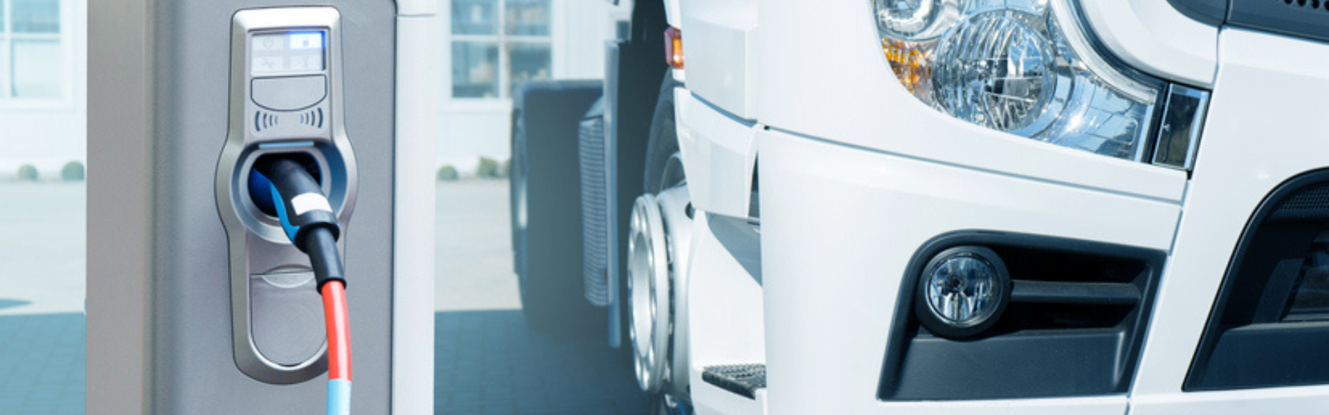 electric semi truck charging