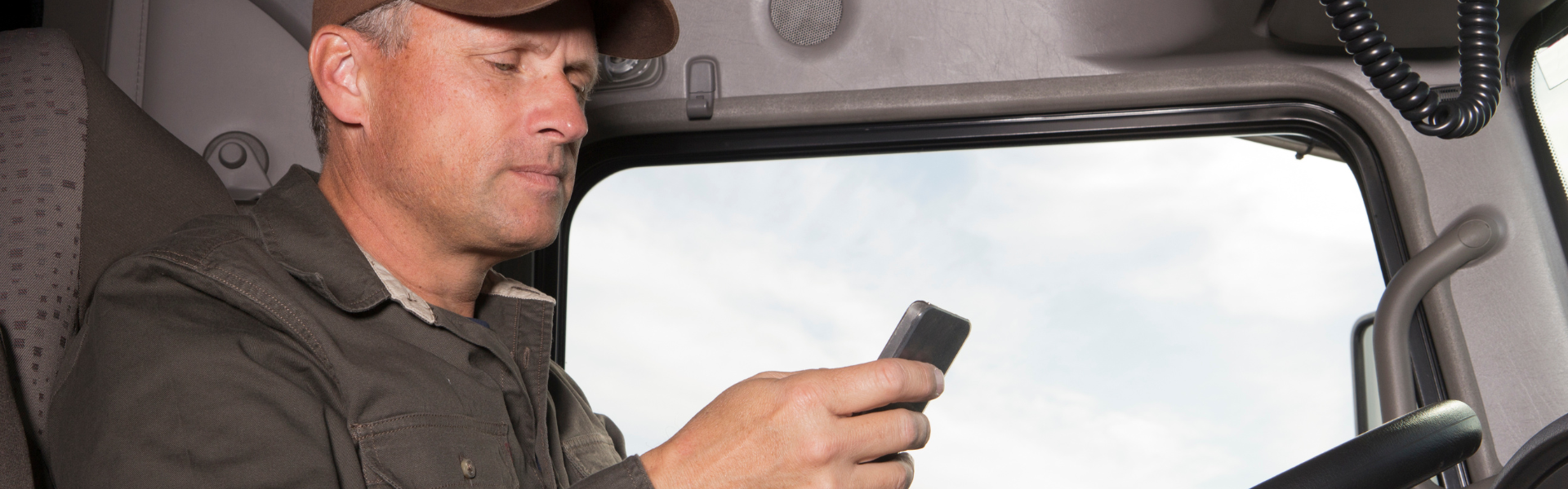 trucker texting