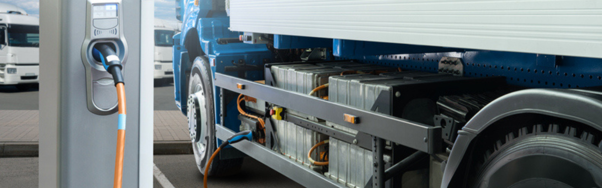 electric semi truck charging