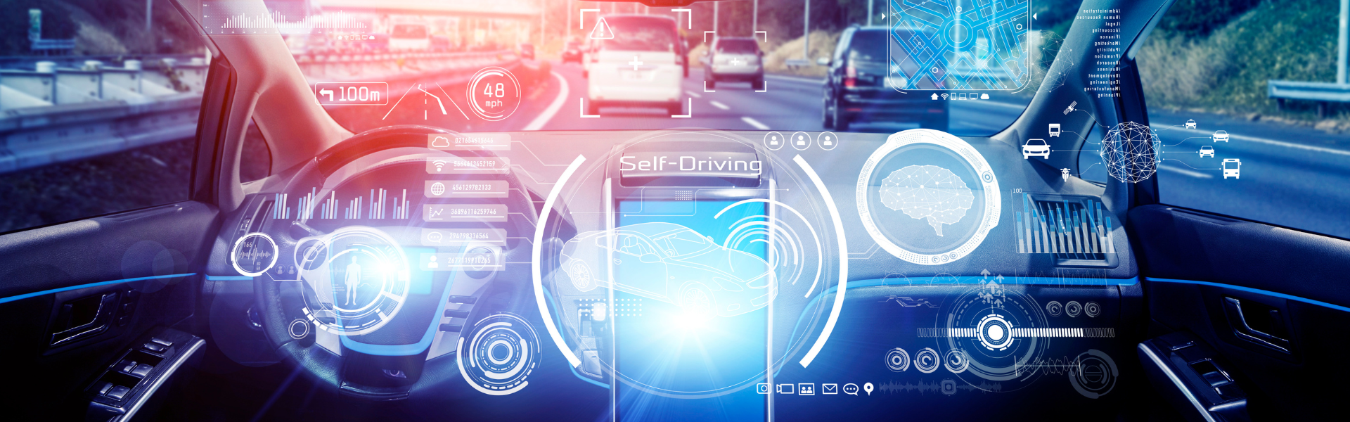 self driving vehicle interior