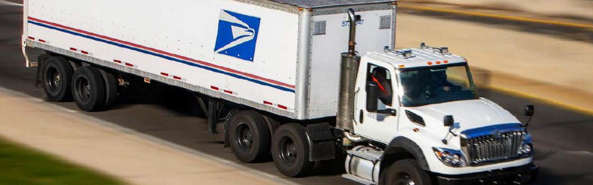 usps semi truck