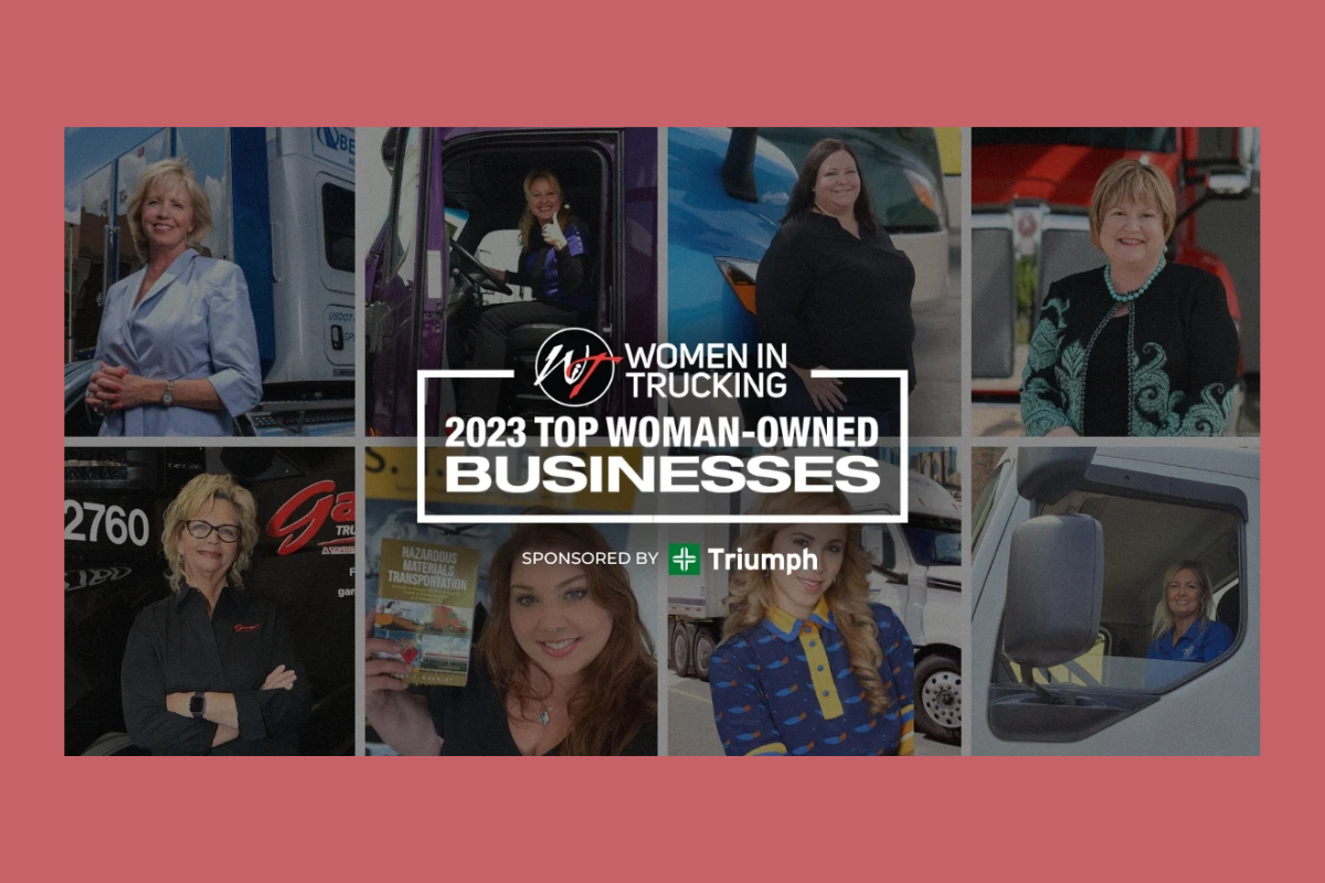 Women In Trucking Association Names 2023 Top Woman-Owned Businesses in Transportation