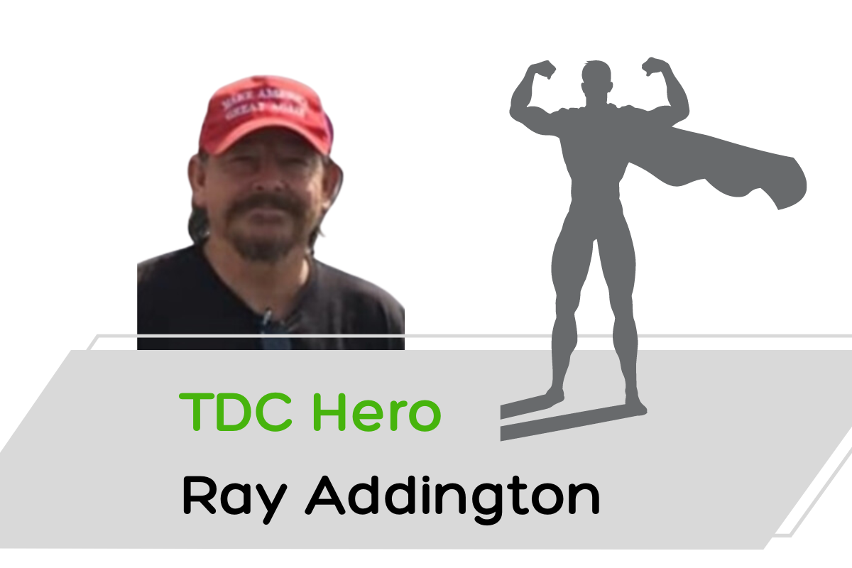 TDC Hero Ray Addington