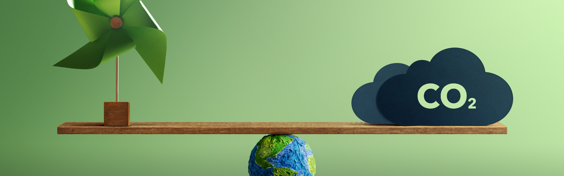 balancing emissions and green energy on the world