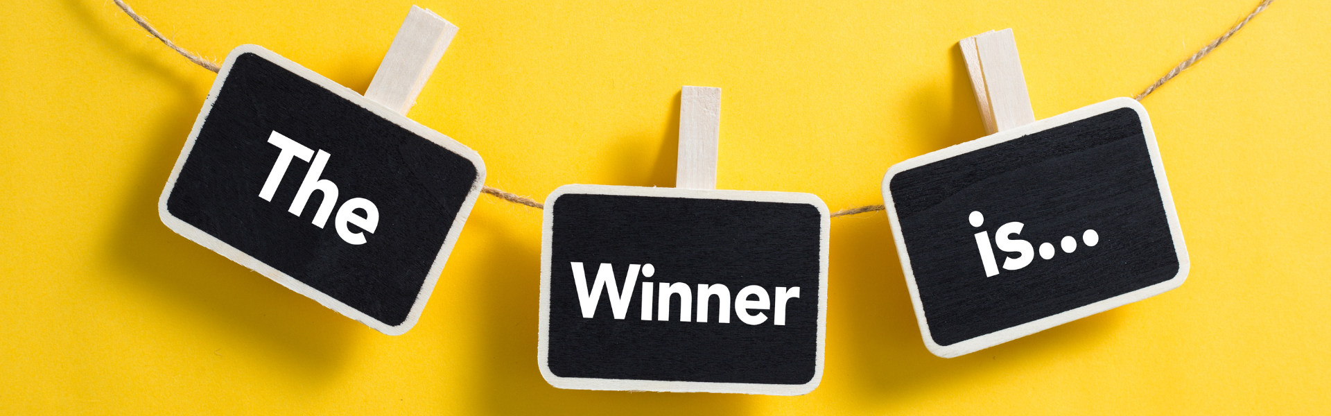 and the winner is banner