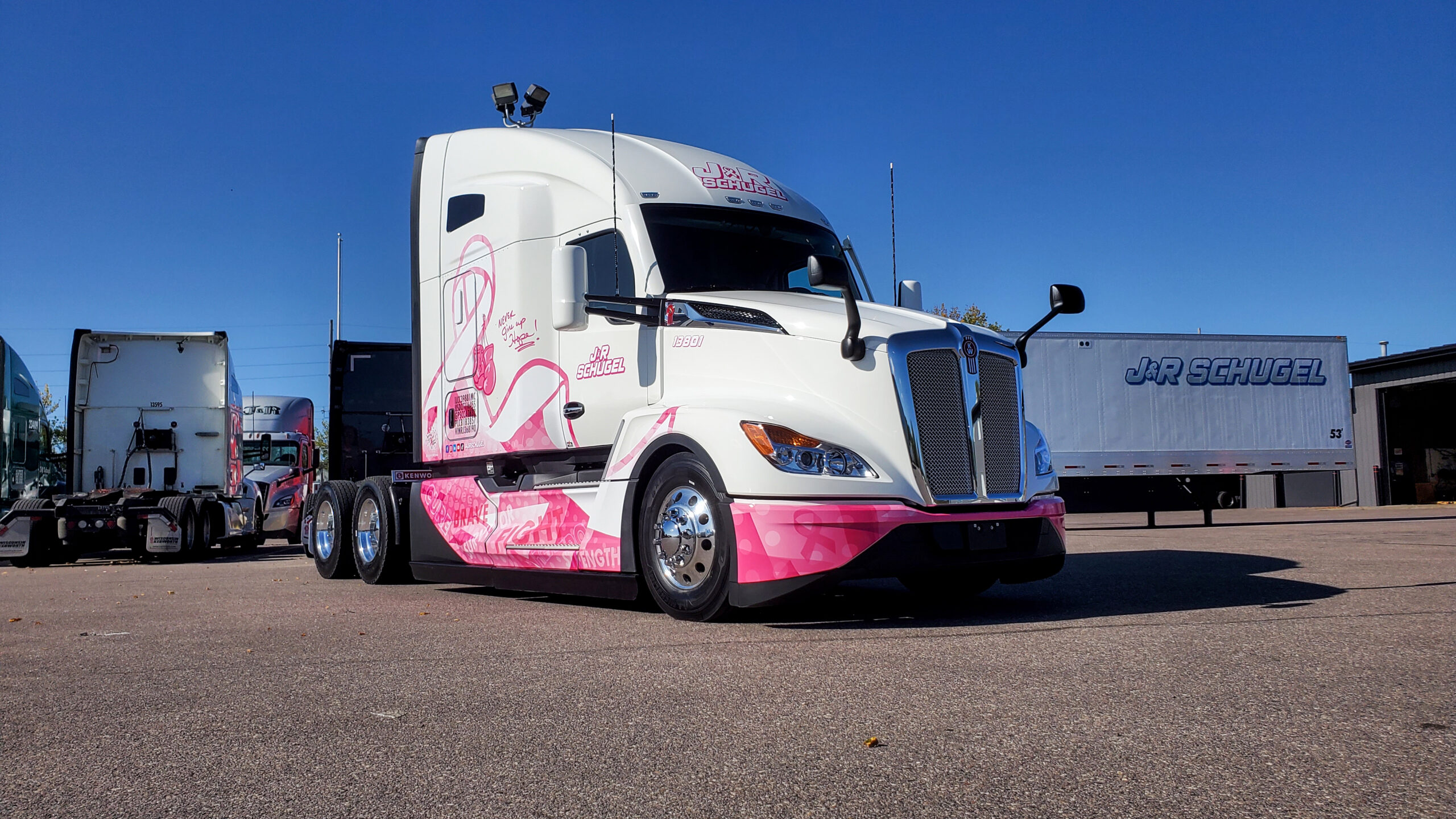 Breast Cancer Survivor Truck