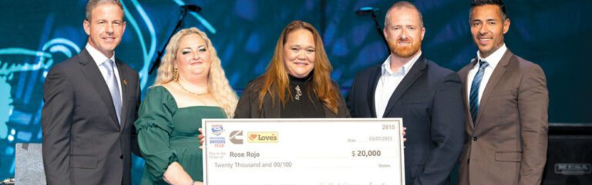 rose rojo driver of the year