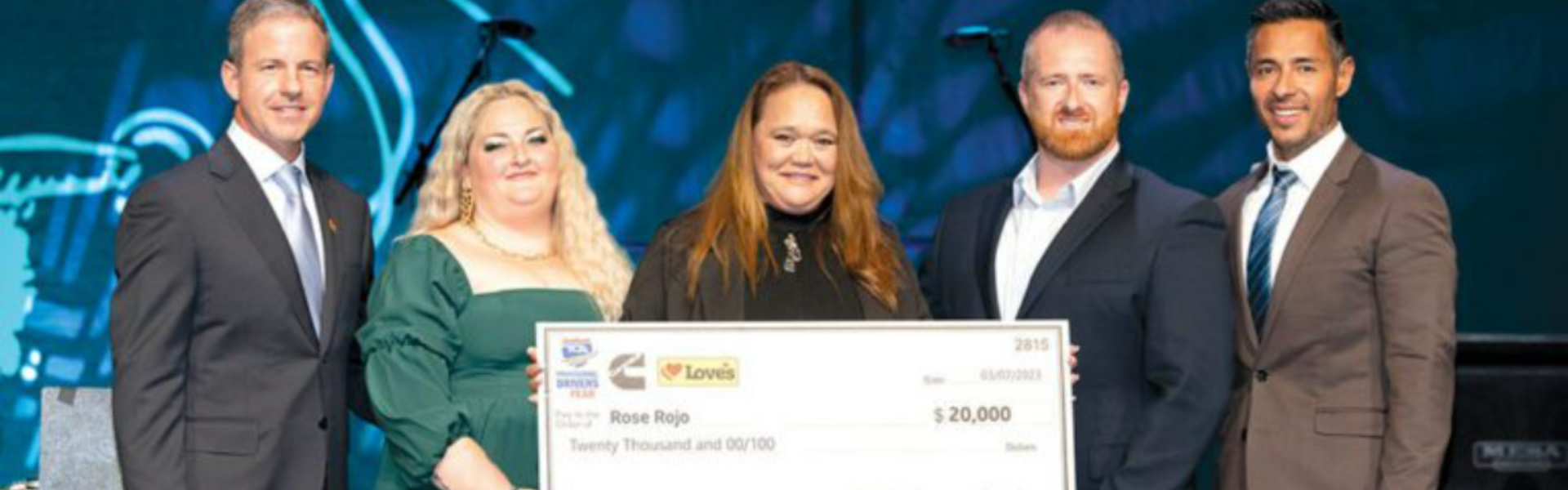 Rose Rojo, TCA Driver of the Year