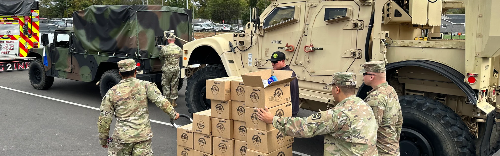 delivering moonpies to veterans