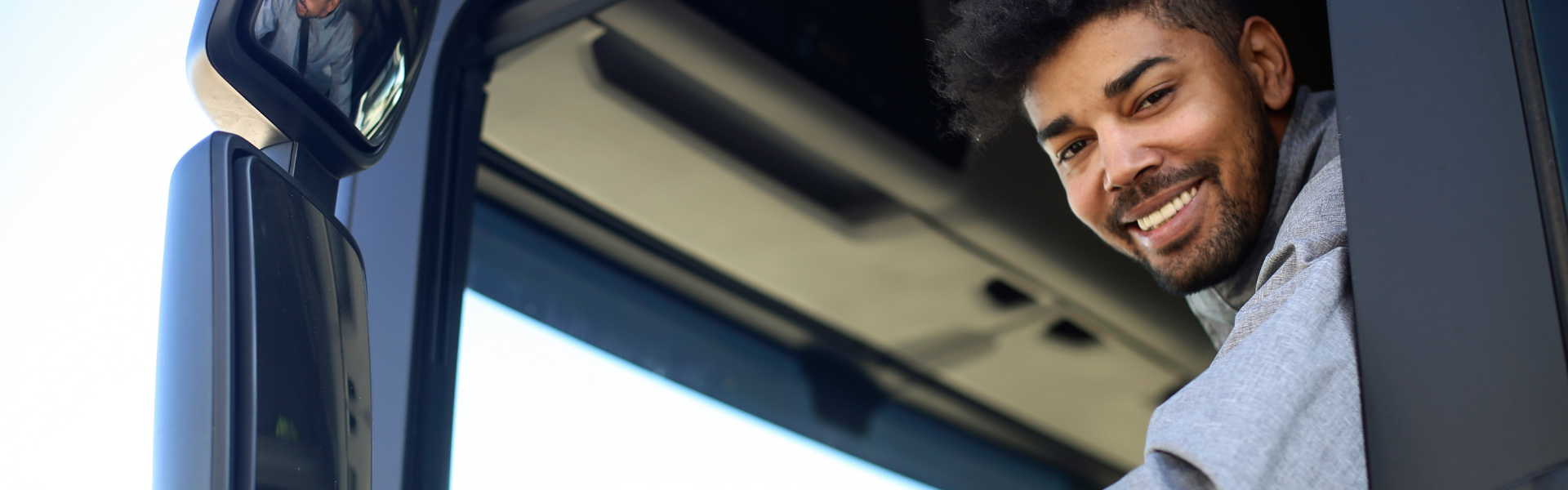 young black truck driver