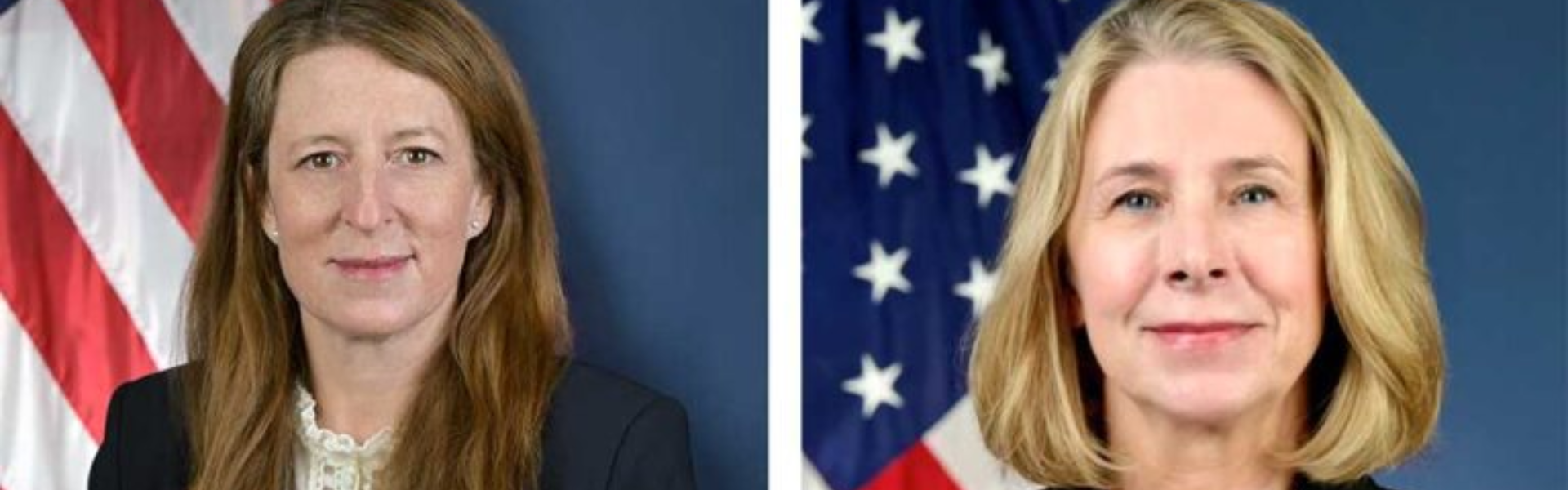 Robin Hutcheson, left, Sue Lawless, (right)