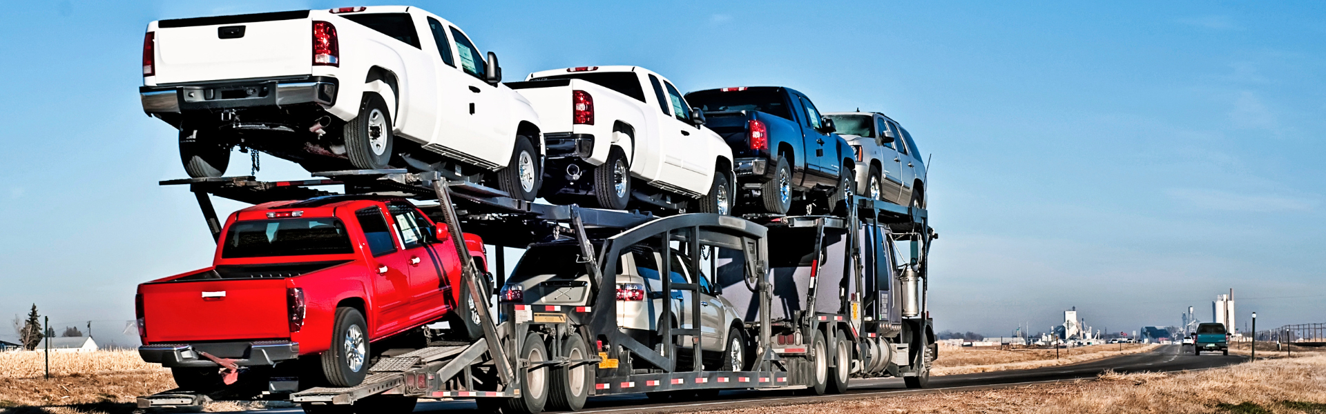 car hauler semi truck