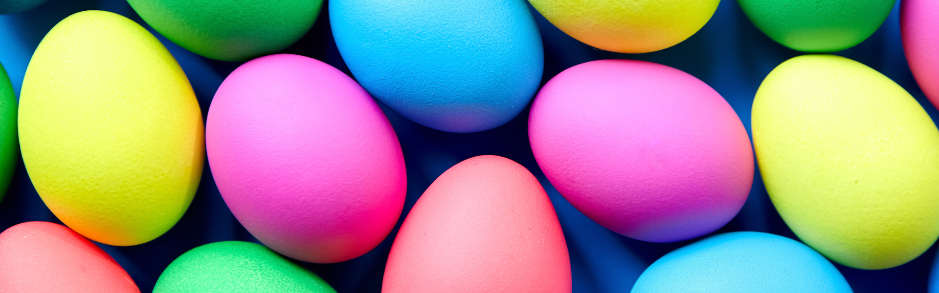 colorful easter eggs
