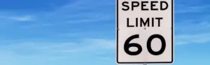 speed limit 60 sign