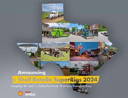 Shell Rotella SuperRigs 2024 Graphic