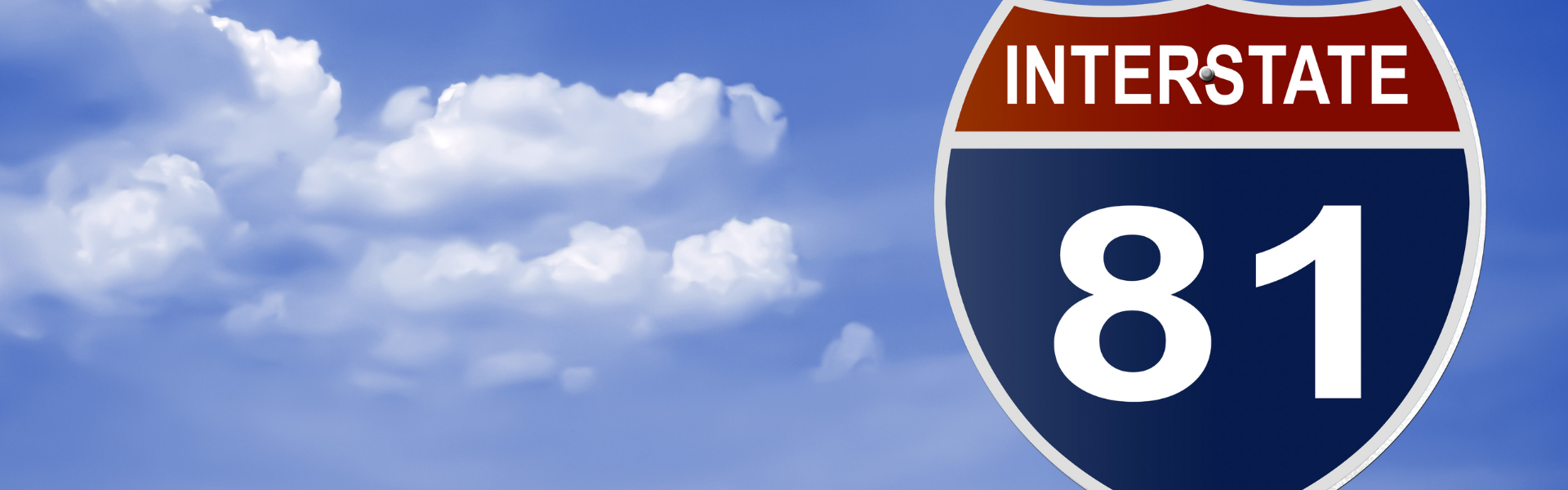 interstate 81 sign