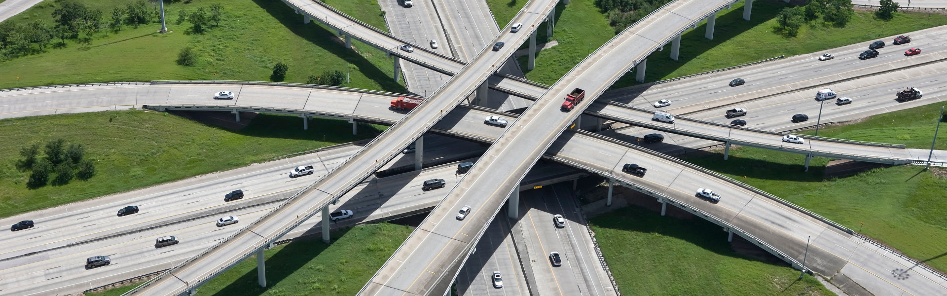 interconnecting highways and interstates