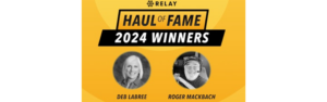 relay payments haul of fame 2024 winners graphic