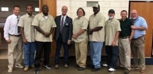 - A few who have graduated from the Freymiller Second Chance Program. Barrett Davidson, Career Tech, 2nd from the right, John Thorpe, Central Vo-Tech far right.