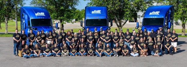 J&R Schugel Celebrates 50 Years in Business, Unveils Special 53ft Utility Trailer Showcasing Company History