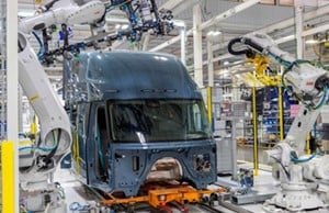 volvo trucks VNL model in production