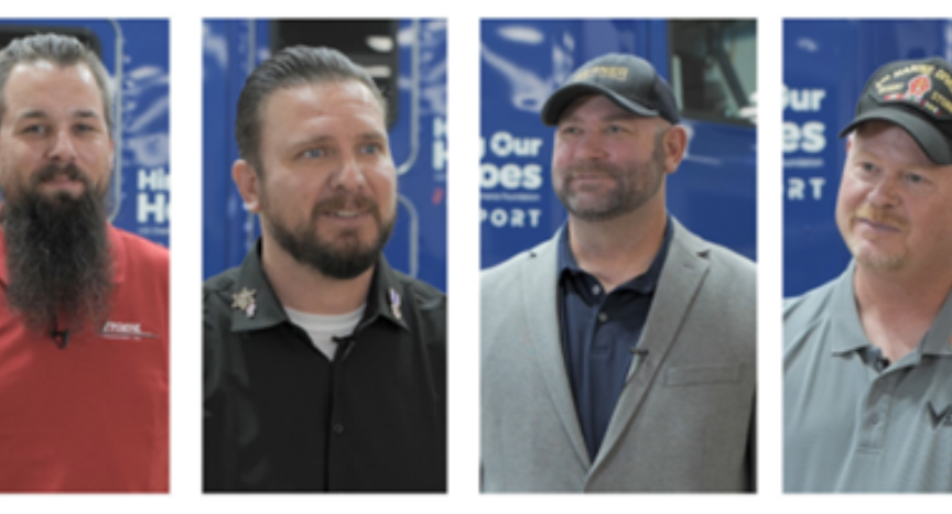 Public voting is now open for the four finalists in the Transition Trucking: Driving for Excellence Award. (Photo courtesy Transition Trucking)