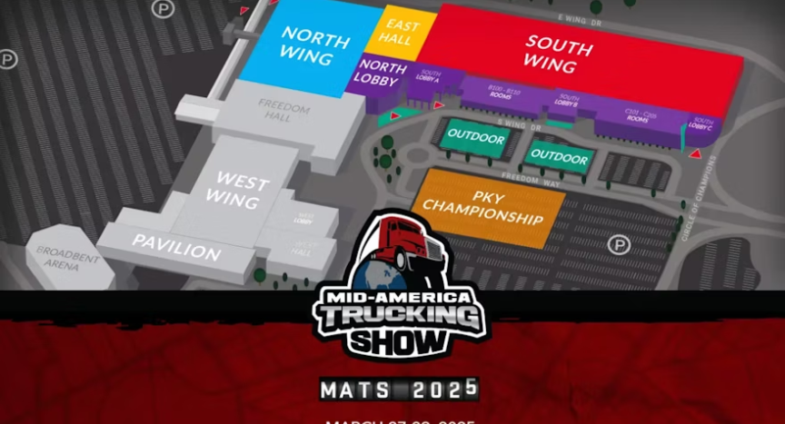 new layout for the 2025 Mid-America Trucking Show (MATS) at the Kentucky Expo Center! With revamped exhibit spaces, improved traffic flow, and a brand-new Maintenance and Repair Pavilion, MATS 2025 promises an enhanced, seamless experience for visitors and exhibitors alike.