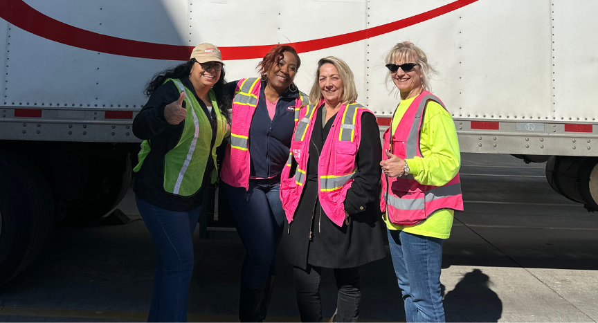 Explore the growing importance of female representation in logistics and transportation. Learn how initiatives like Women In Trucking and NFI’s She Drives empower women to succeed in the industry, and hear insights from Evelyn Guajardo on her journey.