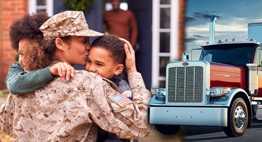 Peterbilt Motors Company earns the 2025 Military Friendly Employer award for its outstanding commitment to supporting veterans, active-duty service members, and their families,