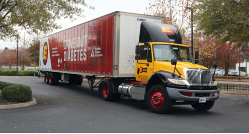 Estes is driving change with its "Open Heart, Open Road" campaign, transforming trailers into moving billboards for nonprofits like the American Diabetes Association and many others. This initiative promotes community impact nationwide.