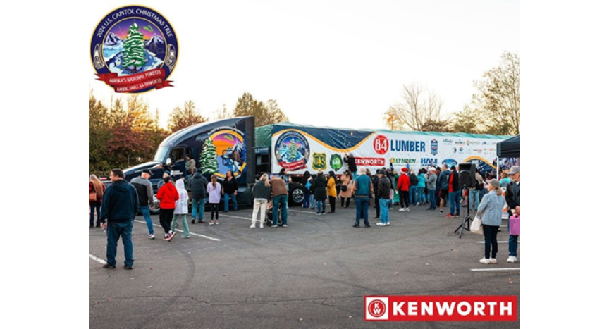 Celebrate the journey of the 2024 U.S. Capitol Christmas Tree, traveling 4,000 miles from Alaska’s Tongass National Forest to Washington, D.C.