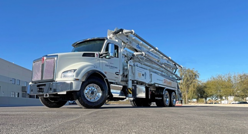 The sale of a Kenworth T880 concrete pump truck raised $505,000 to support the Concrete Industry Management (CIM) education program. Learn about this impactful donation and its role in shaping the future of the concrete and construction industries.