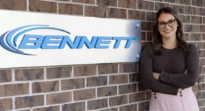 Allison Hughes Thrives at Bennett Family of Companies After a Fast-Paced Introduction to Logistics