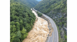 I-40 Shut Down Near Tennessee–North Carolina Line Due to Flooding and Rockslides